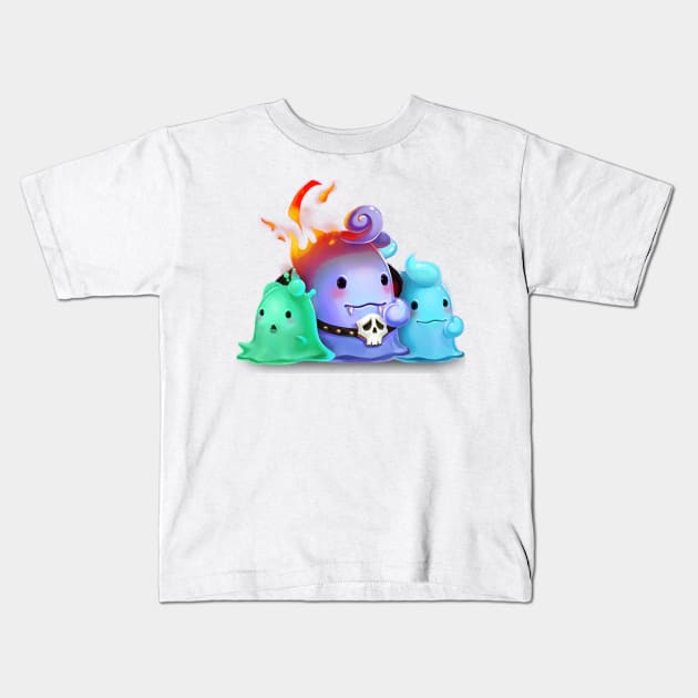 Castle Clash - Ooze Horde Kids T-Shirt by Nytelock Prints